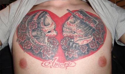 Chest Tats Design